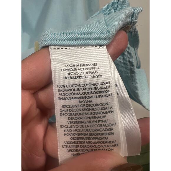 Polo Ralph Lauren Classic Preppy Oxford Button Down Blue 2XL - Picture 7 of 7